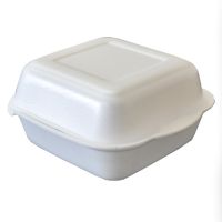 Hamburger-Box, IP7 klein, weiss 500 Stk.