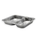 Alu Menüschale 2 geteilt - 830ml (R880-812G) - 100 Stk.
