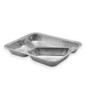 Alu Menüschale 3 geteilt - 760ml (R881-760G) - 100 Stk.