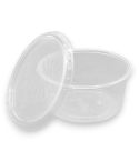 Feinkostbecher 250ml rund mit Deckel 250 Stk.