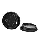 Deckel für Coffee To Go Becher schwarz - Ø 80mm - 1000 Stk.
