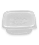 Feinkostbecher 125ml eckig mit Deckel 1000 Stk.
