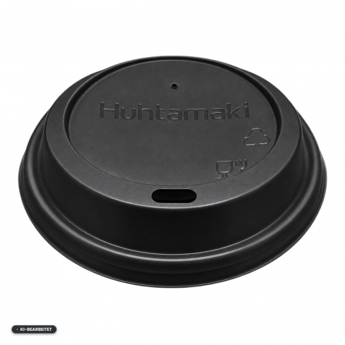 Deckel für Coffee To Go Becher schwarz - Ø 80mm - 1000 Stk.