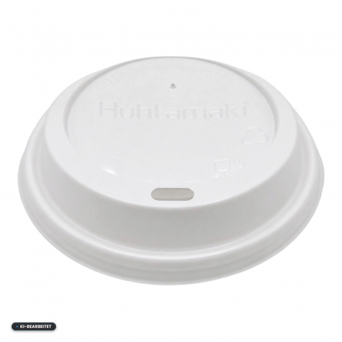 Deckel für Coffee To Go Becher weiß - Ø 80mm - 1000 Stk.
