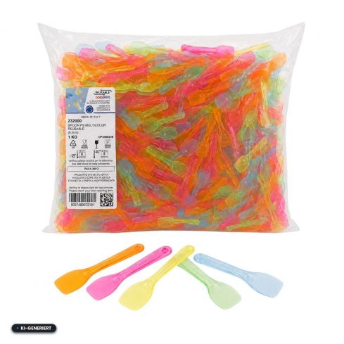 Eisspaten 9,5cm - bunt - 1 Kg