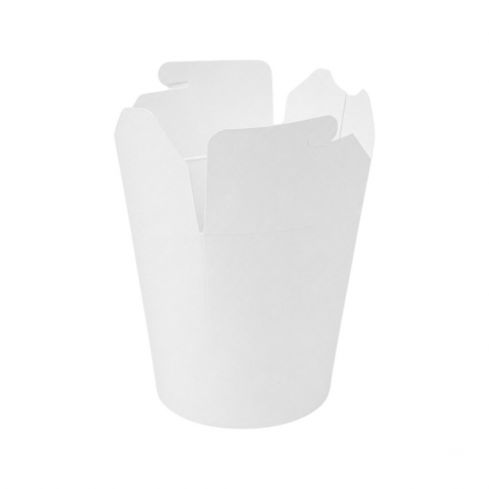 Food Box 16oz Weiss 500 Stk.