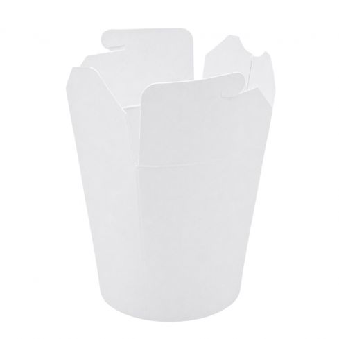 Food Box 26oz Weiss 500 Stk.