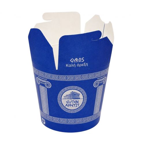 Gyros Box neutralmotiv groß 500 Stk.
