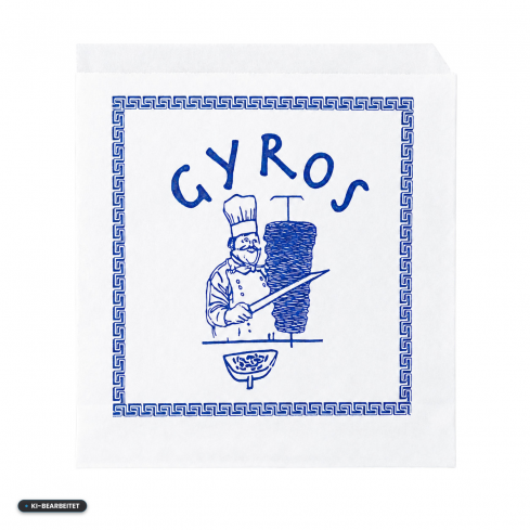 Gyros Pita Beutel Fettdicht 35g/qm 2000 Stk.