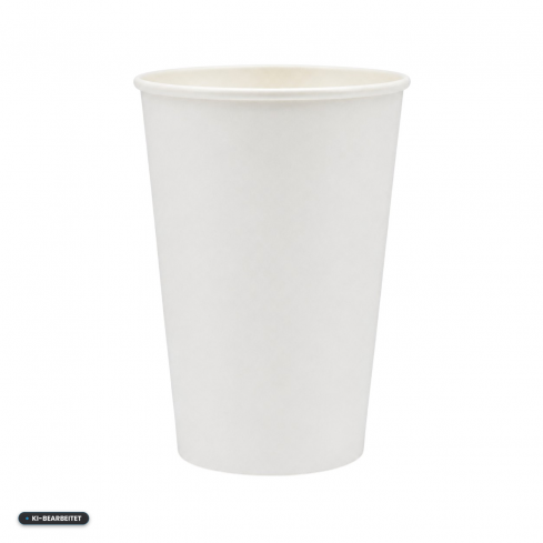 Trinkbecher 500ml Pappe weiß 1000 Stk.