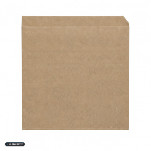 Snacktasche Braun unbedruckt 2000 Stk.