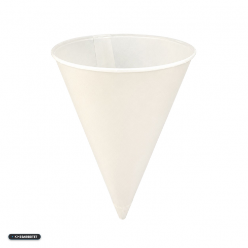 Spitzbecher / Papierkegel (Cones) – in Weiß, 8oz (200 ml)